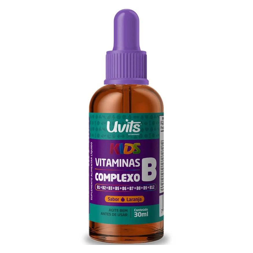 Uvits Vitaminas Complexo B Kids 30ml Sublingual