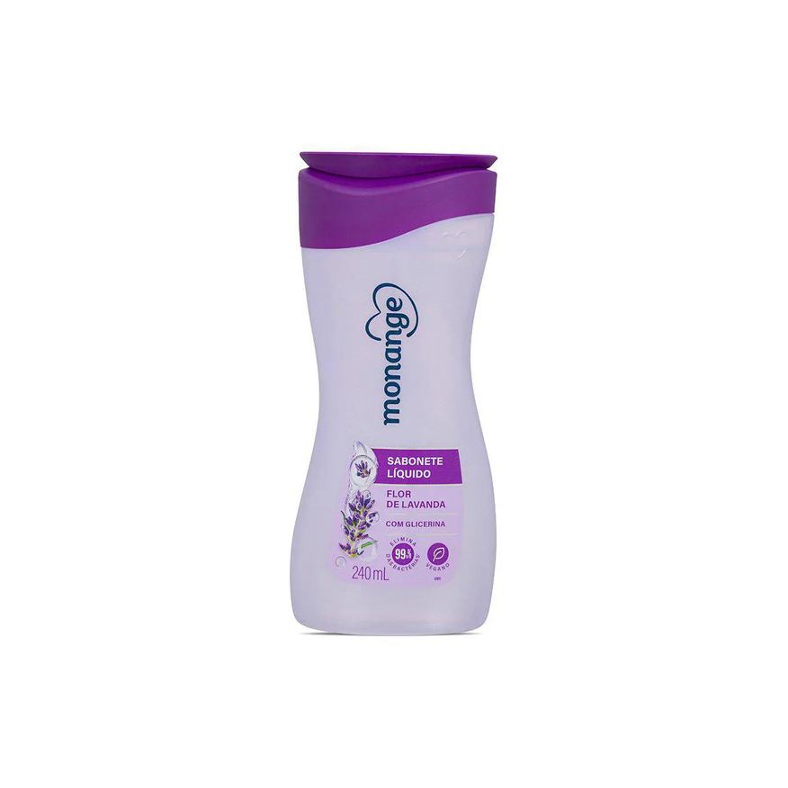 Monange Sabonete Líquido Flor de Lavanda com 240ml