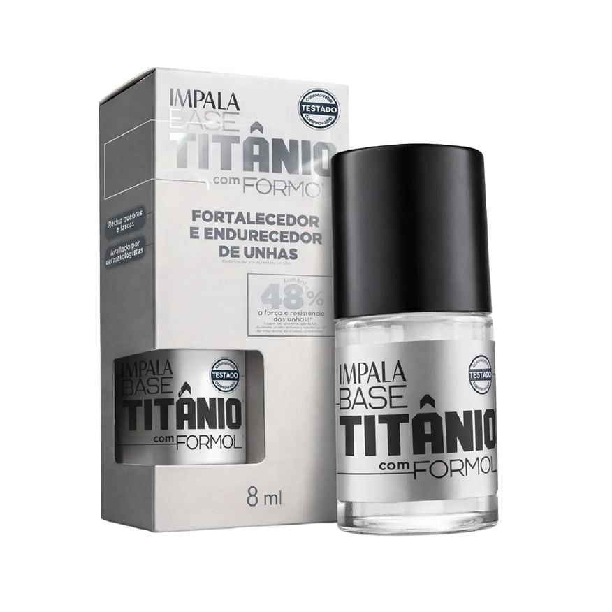Fortalecedora Base Impala Titânio com Formol 8ml