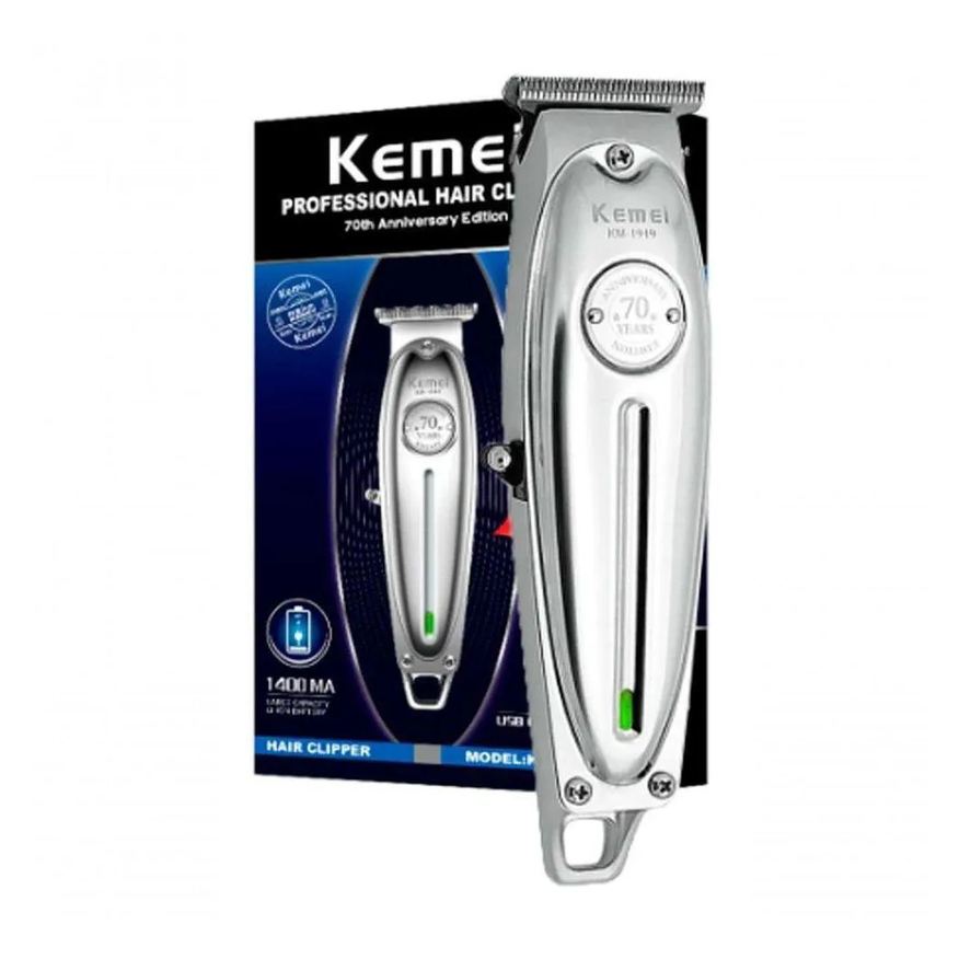 Kemei Máquina de Cortar Cabelo Acabamento 1949