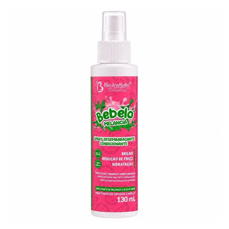 Bio Instinto Spray Condicionante Desembaraçante de Melancia 200ml para Cabelos Macios