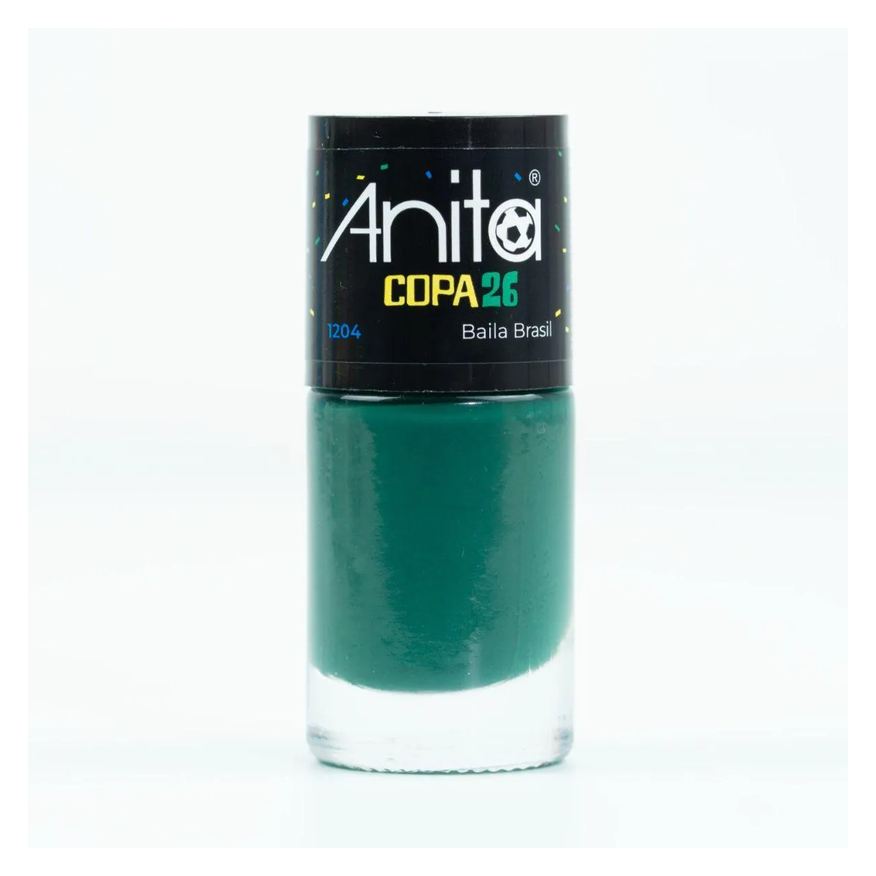 Anita Esmalte Baila Brasil Coleção Copa 26 1204 10ml