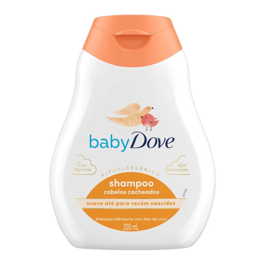 Dove Shampoo Cabelos Cacheados Nutrição Definição 200ml Baby