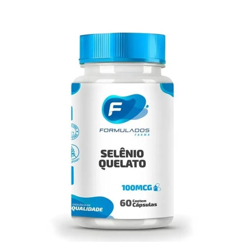 Formulados Farma Selênio Quelato 100Mcg 60 Cápsulas