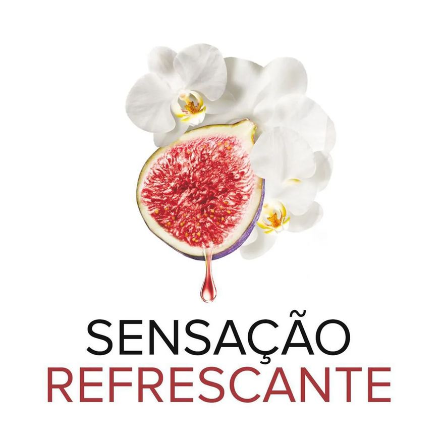 Líquido Sabonete Corporal Palmolive Luminous Oils Figo e Orquídeas Brancas Refil 200ml