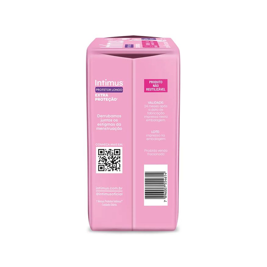 Diário Protetor Intimus Longo Extra Proteção 40 unidades