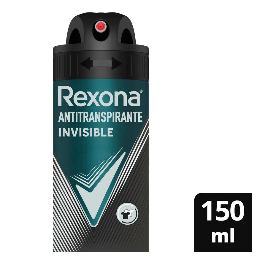 Rexona Desodorante Antitranspirante Aerosol Men Invisible 72h 150ml