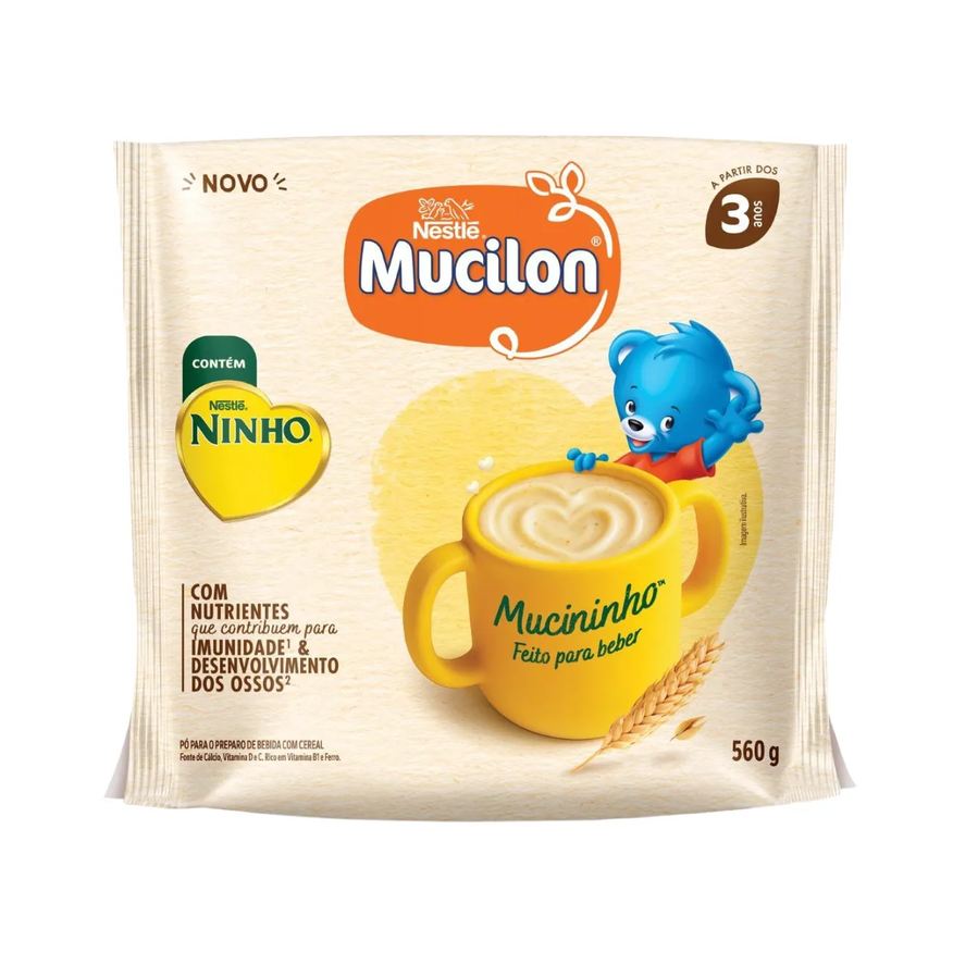 Mucilon Cereal Infantil Mucininho 560g