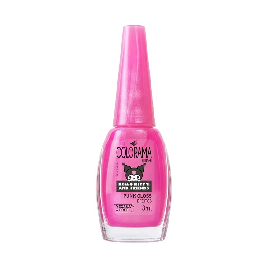 Colorama Esmalte Hello Kitty and Friends 8ml - Punk Gloss