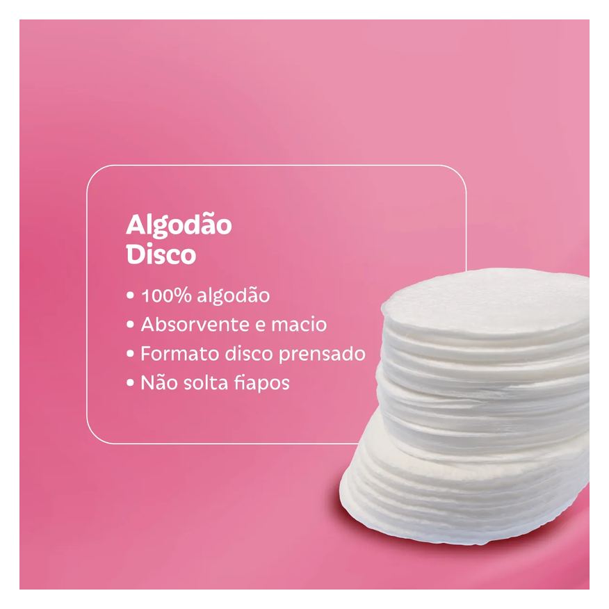Needs Algodão em Disco Beauty 150 unidades
