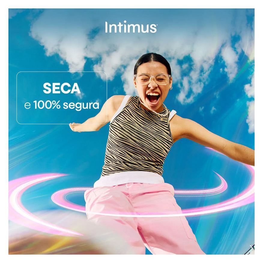 Intimus Absorvente Toda Protegida Cobertura Suave Sem Abas com 8 unidades