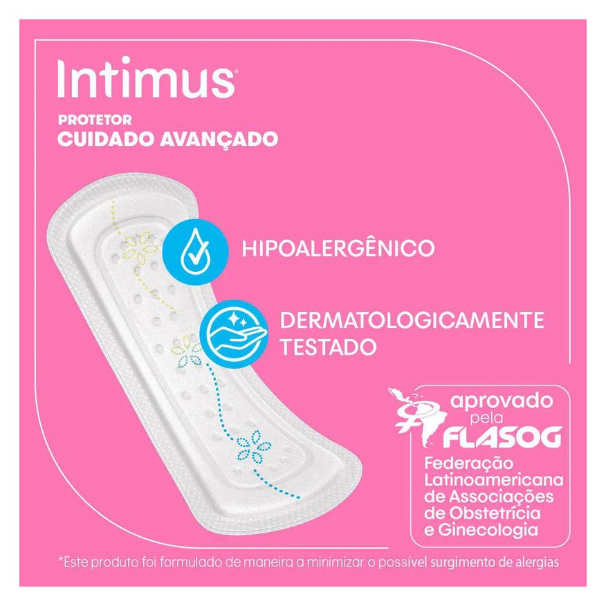 Diário Protetor Intimus com Indicador de Troca 15 unidades