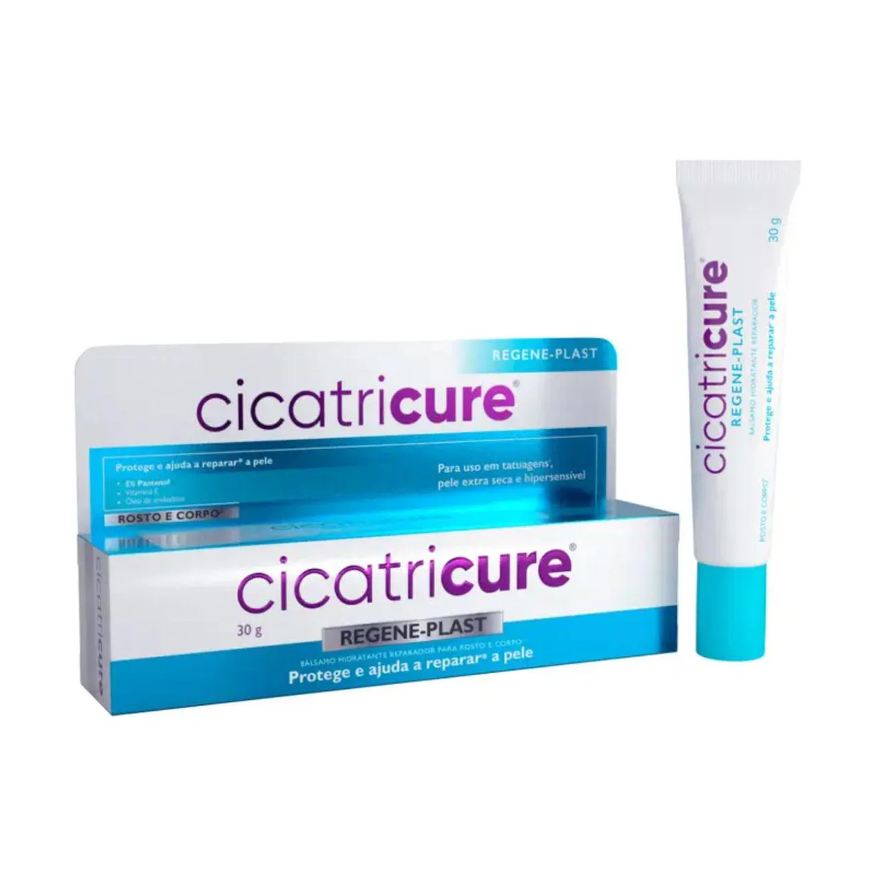 Hidratante Creme Reparador Rosto e Corpo Cicatricure Regeneplast Pantenol e Vitamina E 30g