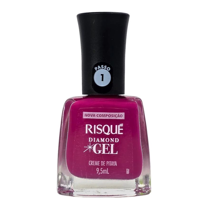 Risqué Esmalte Creme de Pitaya Diamond Gel Risque 9,5ml