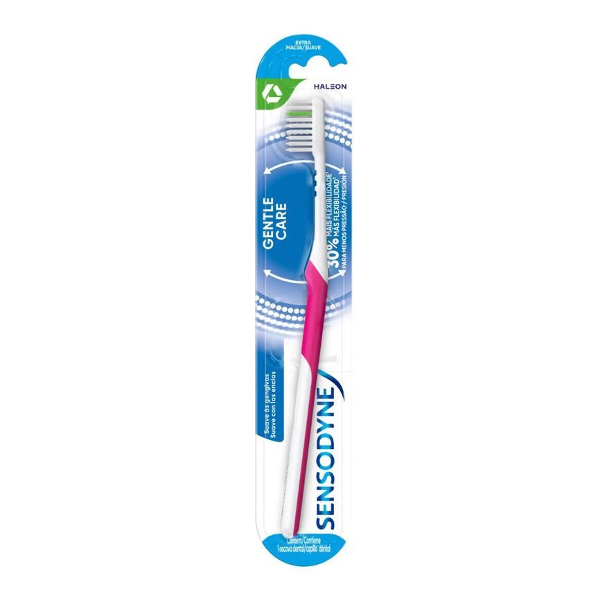 Sensodyne Escova de Dente Gentle Extra Macia com 1 unidade