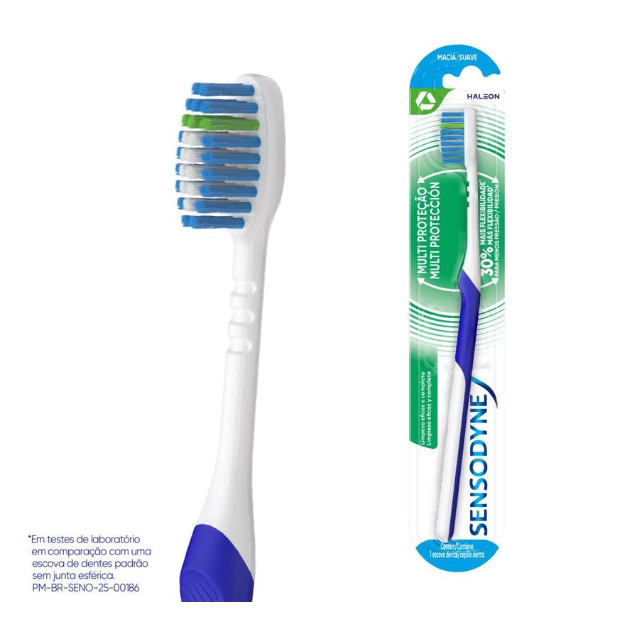 Sensodyne Escova de Dente Multi Proteção Macia com 1 unidade