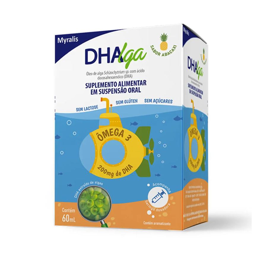 Myralis Dhalga Suspensao Oral Abacaxi 60ml