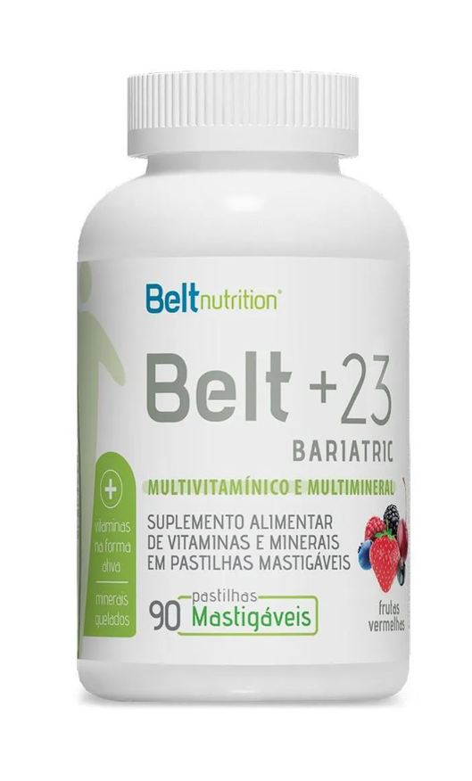 Belt Nutrition Belt+23 Bariatric Plus Mastigável - Frutas Vermelhas