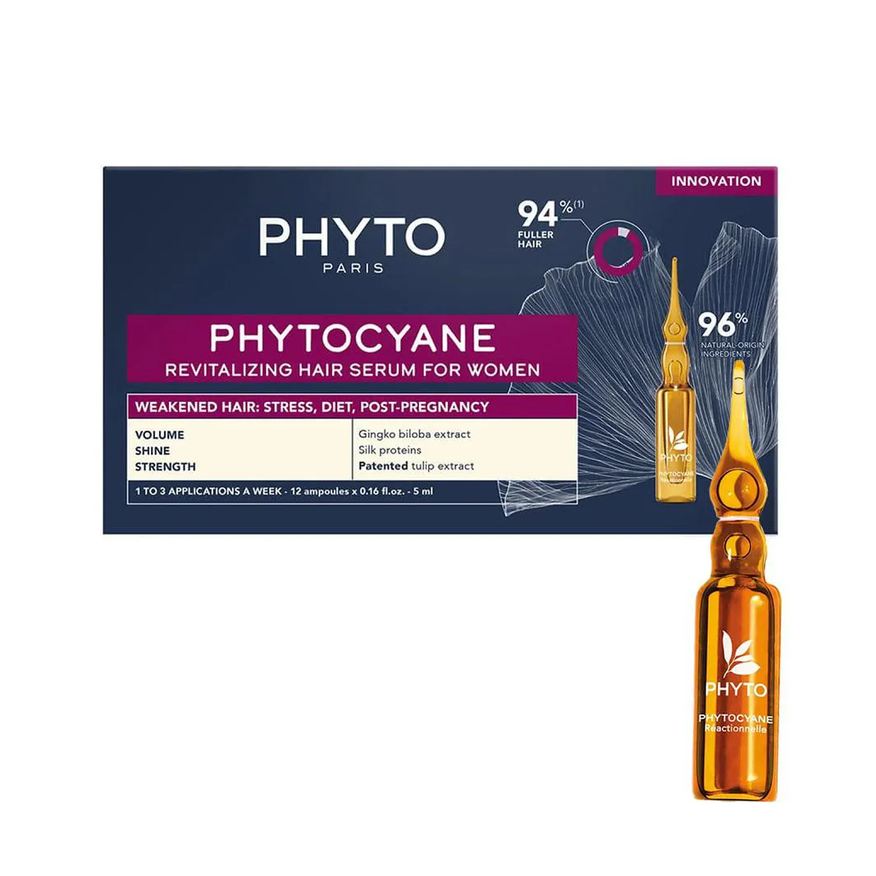 Phyto Paris Phytocyane Femme - Sérum Revitalizante 12x5ml