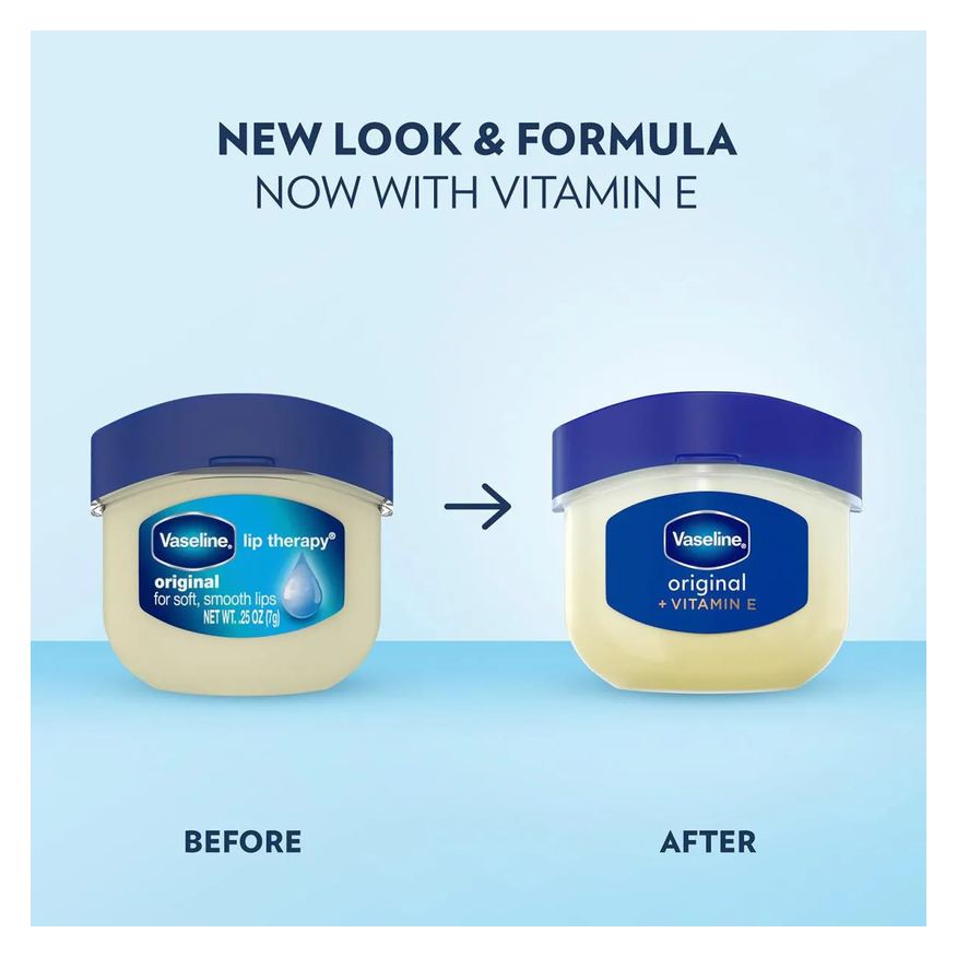 Lip Vaseline Therapy Original Vitamina e Hidratante Labial Kit 2 Unidades