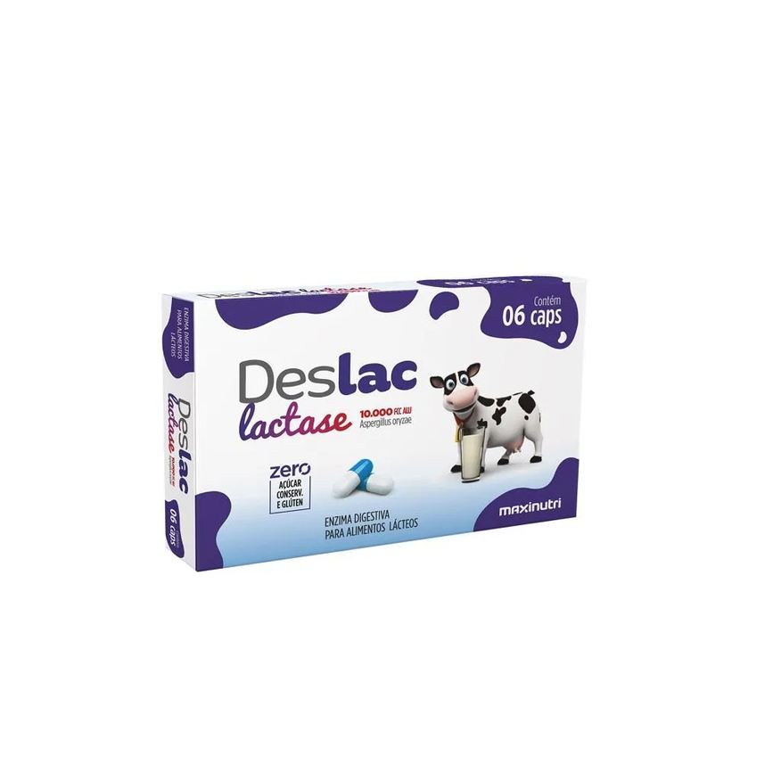 Maxinutri Deslac Versão de Bolso (06 Cápsulas) - Padrão: Único
