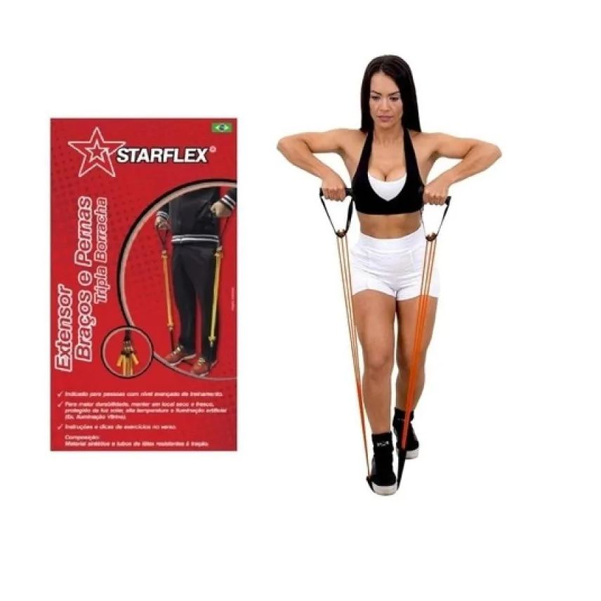 Starflex Extensor Braços e Pernas C/ Borda Tripla - Padrão: Único
