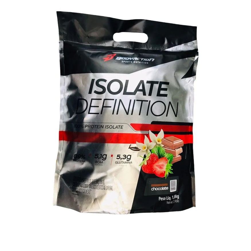 Body Action Isolate Definition Refil (1,8kg) - Sabor: Chocolate