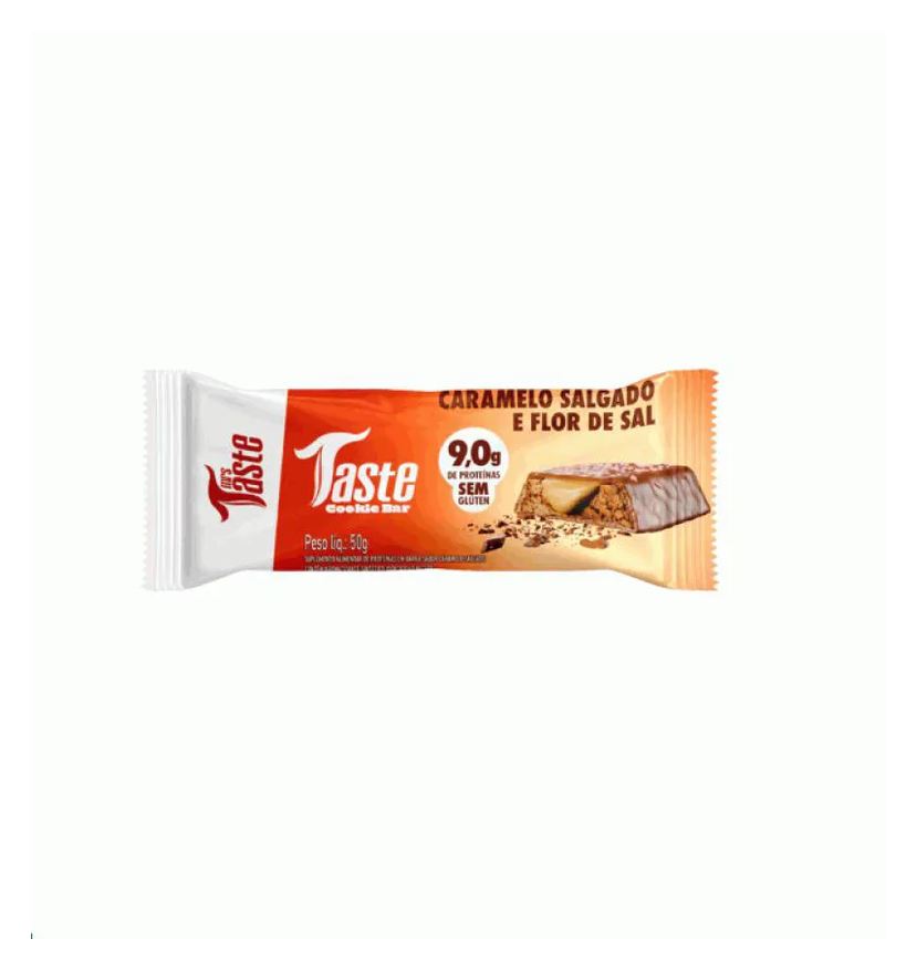 Mrs Taste Taste Cookie Bar - Sabor: Caramelo Salgado e Flor de Sal (50g)