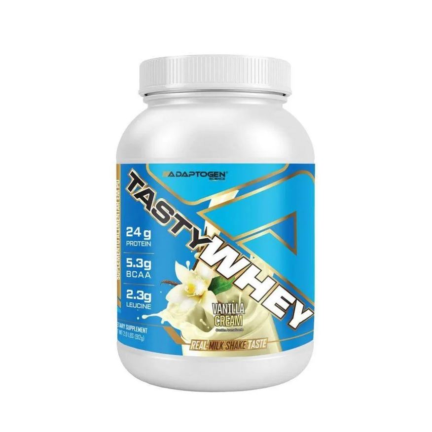Adaptogen Tasty Whey (900g) - Sabor: Vanilla Cream.