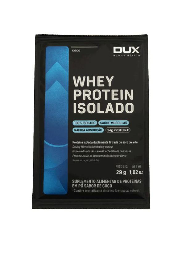 Dux Human Health Whey Protein Isolado Sachê - Sabor: Coco (29g)