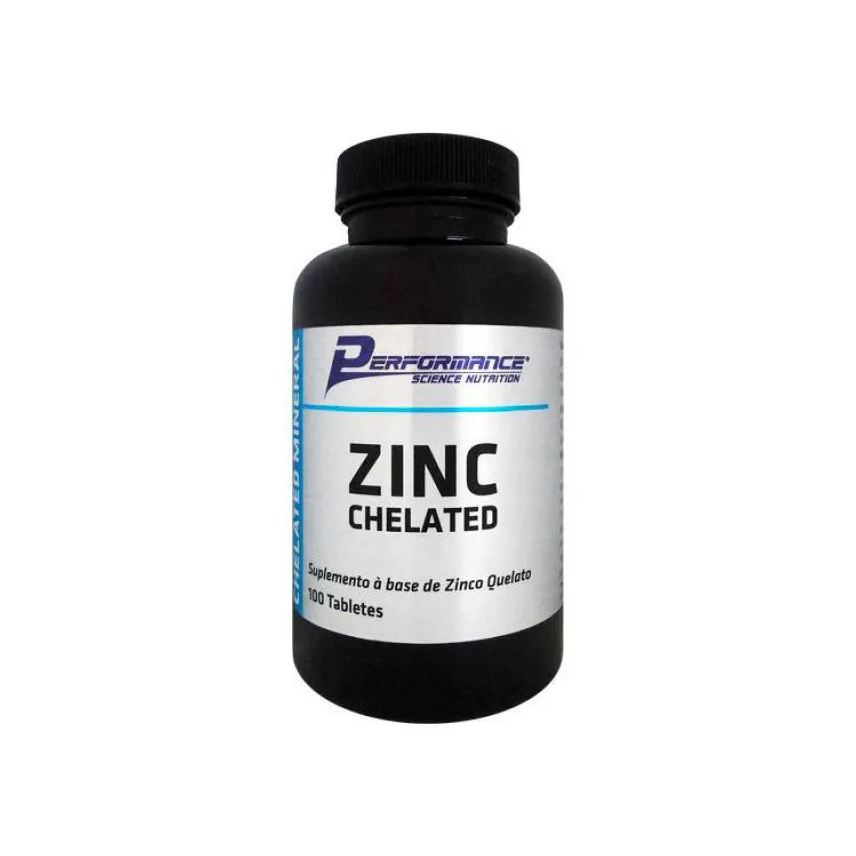Performance Nutrition Zinc Chelated (100 Tabs) - Padrão: Único
