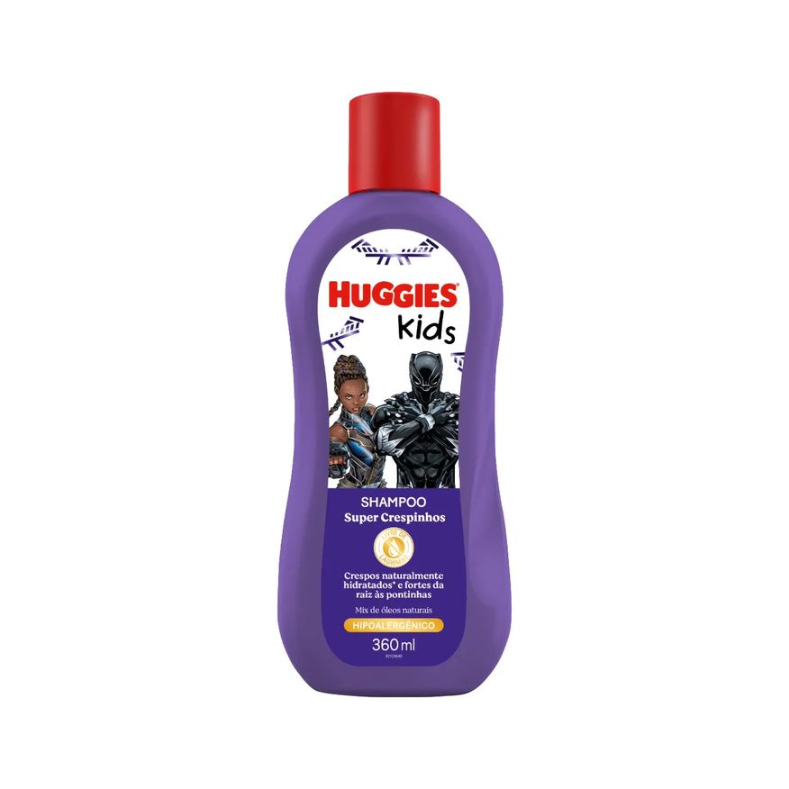 Huggies Shampoo Kids Super Crespinhos 360ml