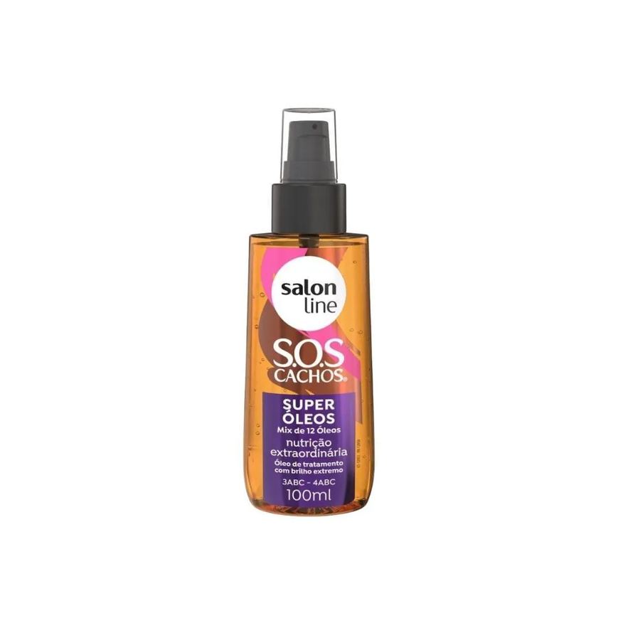 Salon Line Oleo de Tratamento Super Óleos Sos Nutrição Intensa 100ml