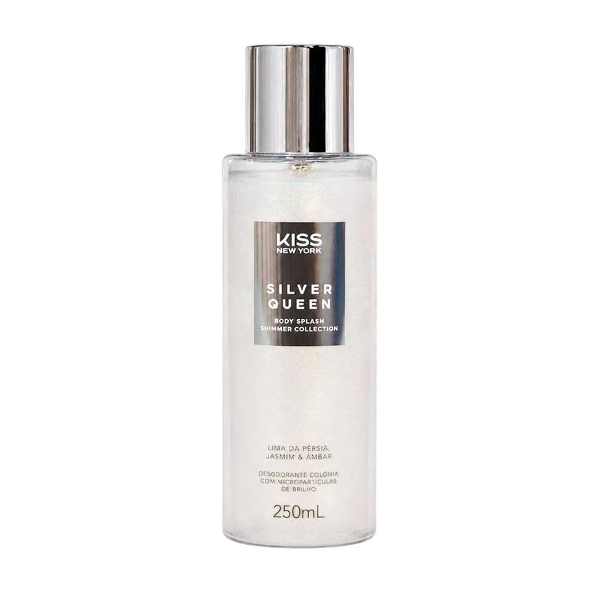 Kiss New York Silver Queen Shimmer - Body Splash 250ml