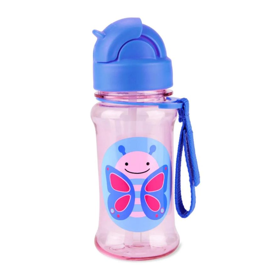Bup Baby Garrafa Flip Bup 355ml Zoo Borboleta