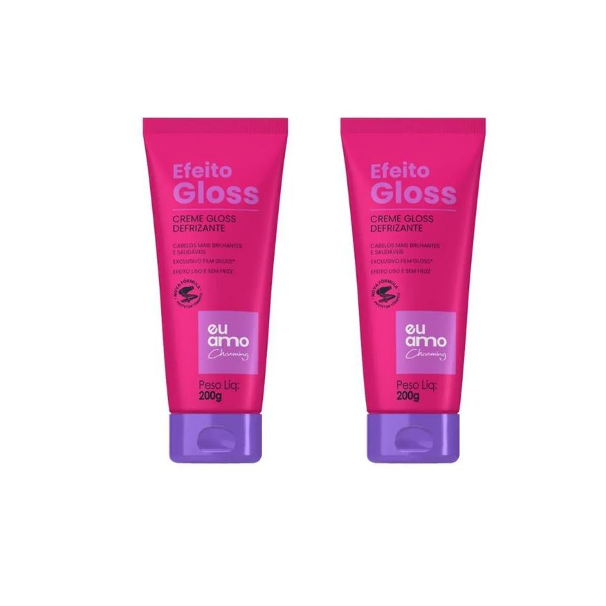 Charming Defrizante Gloss 200g-kit C/2Un