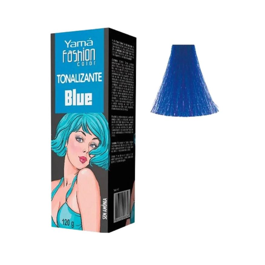 Yamá Kit 2 Tonalizante Fashion Color Blue 120g