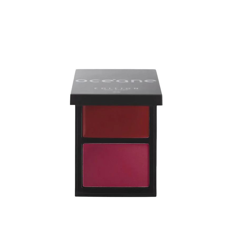 Océane Cherry Paint Duo Blush Cremoso e em Pó Cereja
