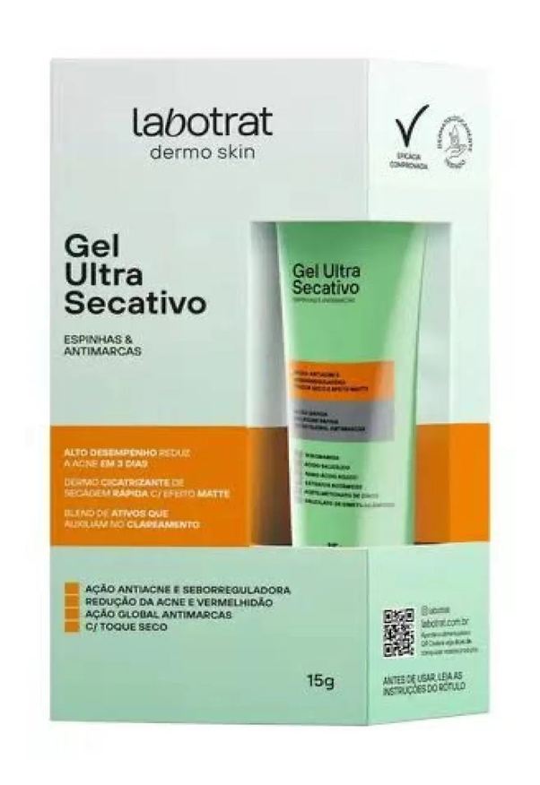 Labotrat Gel Ultra Secativo de Espinhas e Antimarcas 15g