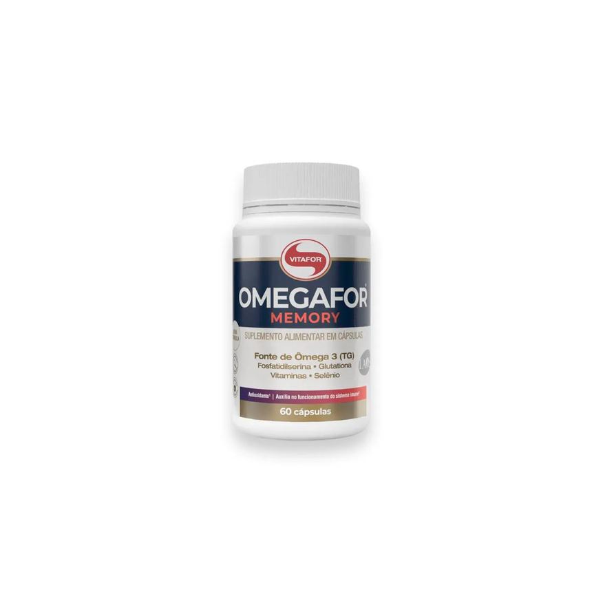 Vitafor Omegafor Memory 1000mg 60 Cápsulas