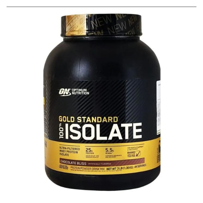 Optimum Nutrition Gold Standard 100% Isolate (1,32kg) - Chocolate - 1,36kg
