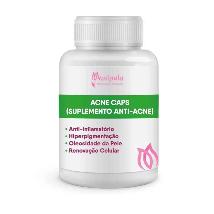 Manipula Acne Cápsulas (suplemento Anti-Acne)
