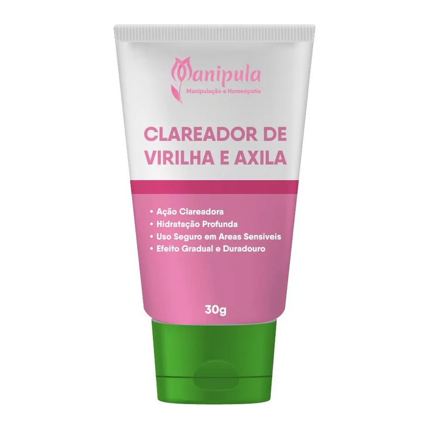 Manipula Gel Clareador - Axilas e Virilha Uniformes e Iluminadas - 30g