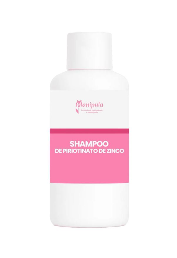 Manipula Shampoo de Piritionato de Zinco 2% - Controle da Caspa e Couro Cabeludo Saudável | 100ml