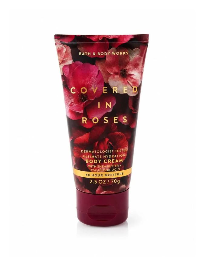 Bath & Body Works Creme Hidratante Corporal Covered In Roses 70g
