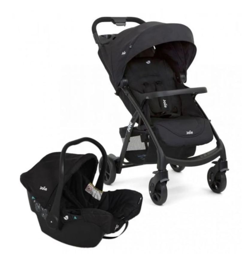 Joie Carrinho com Bebê Conforto Travel System Muze Preto