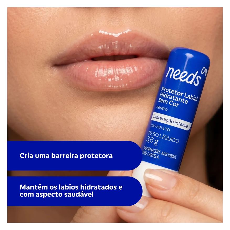 Needs Protetor Labial Hidratante 3,6g