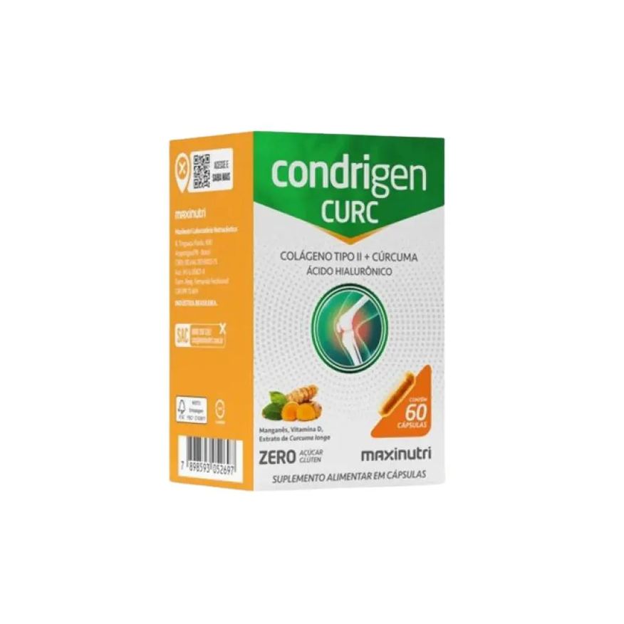 Maxinutri Condrigen Curc Suplemento Alimentar 60 Cápsulas