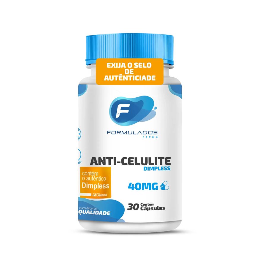 Suplemento Vitamínico Dimpless Anti-celulite 40mg 30 cápsulas