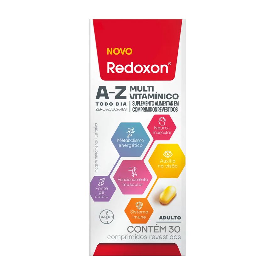Redoxon Multivitamínico A-Z 30 Comprimidos